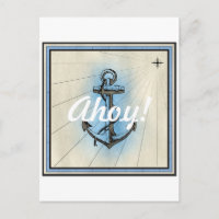Ancre marine vintage