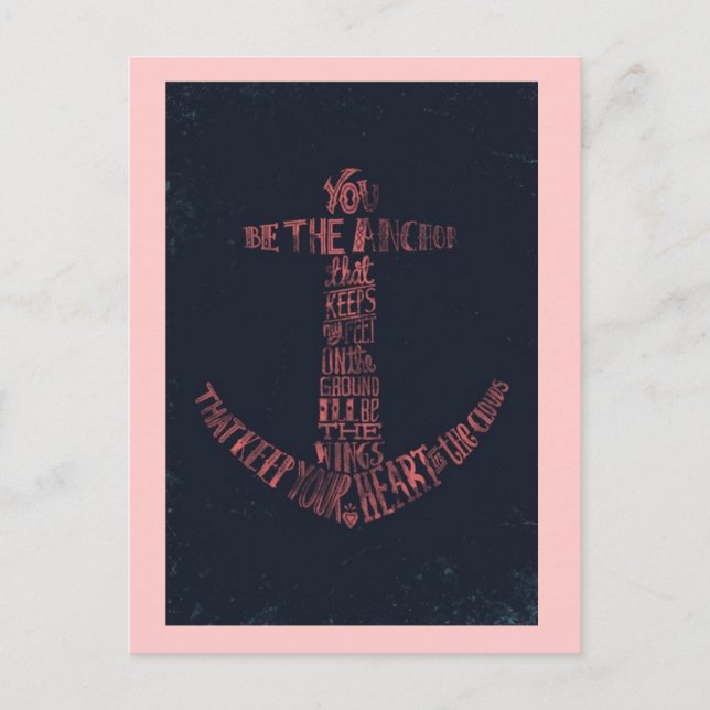 Carte Postale Ancres absentes (Devant)