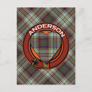 Carte Postale Anderson