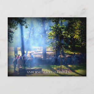 CARTE POSTALE ANDERSONVILLE, GÉORGIE