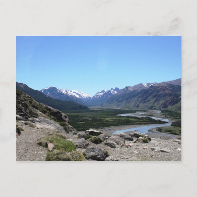 Carte Postale Andes Range, Patagonie (Devant)