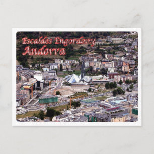 Carte Postale Andorre - Escaldes - Engordany -