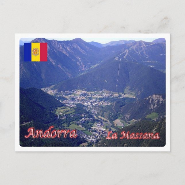 Carte Postale Andorre - La Massana (Devant)