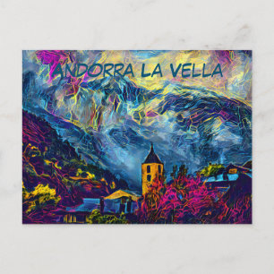 Carte Postale Andorre La Vella,