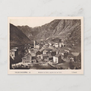 Carte Postale Andorre la vella