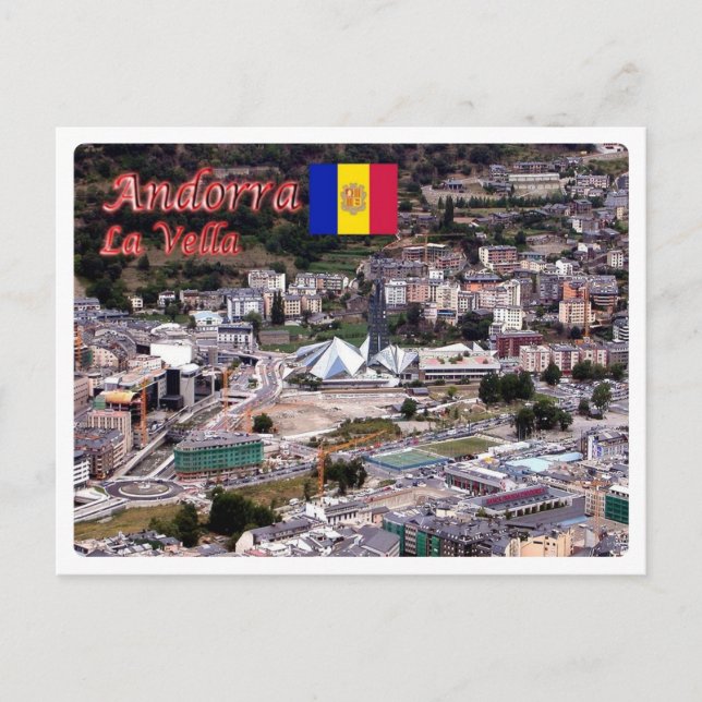 Carte Postale Andorre - La Vella - (Devant)