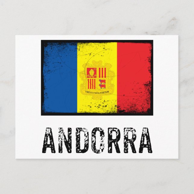 Carte Postale Andorre vintage (Devant)