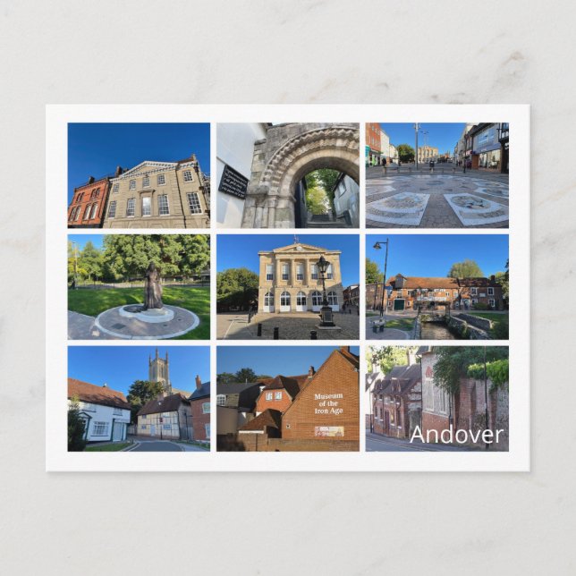 Carte Postale Andover (Devant)