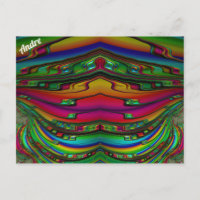 ANDRE ~ Motif de conception fractale 3D ~ Multicol