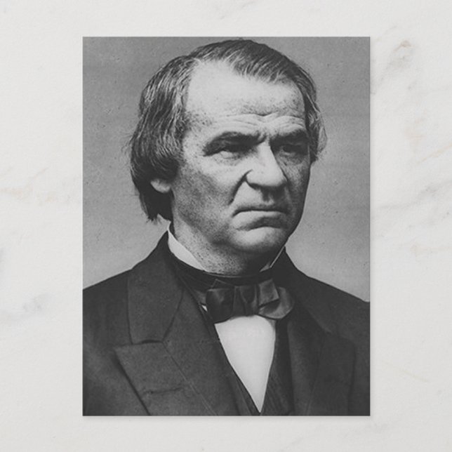 Carte Postale Andrew Johnson (Devant)