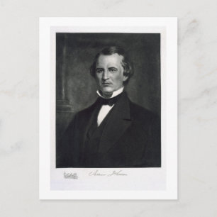 Carte Postale Andrew Johnson (1808-1875), 17e président de l'ONU