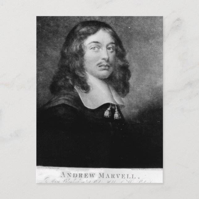 Carte Postale Andrew Marvell, gravé par John Raphael Smith (Devant)