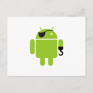 Carte Postale Android Robot