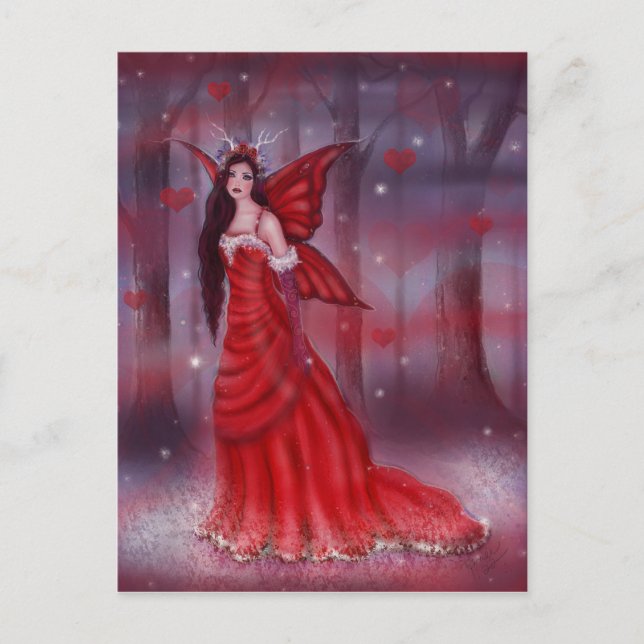 Carte postale Aneira valentine fairy par Renee (Devant)