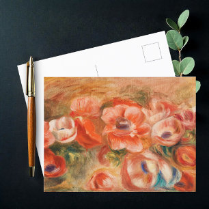 Carte Postale Anemones (2) par Auguste Renoir