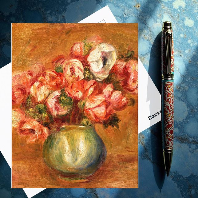 Carte Postale Anemones par Pierre-Auguste Renoir (Créateur téléchargé)
