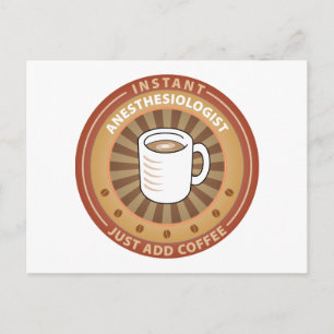 Carte Postale Anesthésiste instantané