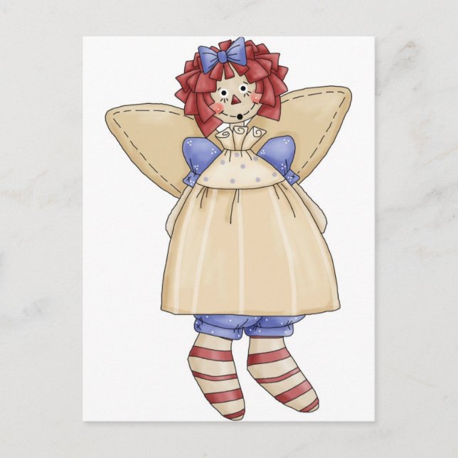 Carte Postale ange (Devant)