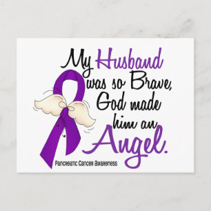 Carte Postale Ange 2 Mari Cancer pancréatique