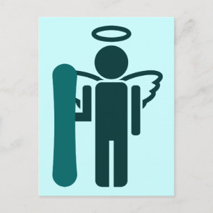 Carte Postale ange de conseil.