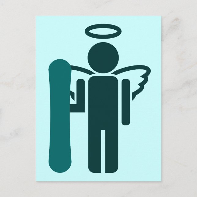 Carte Postale ange de conseil. (Devant)