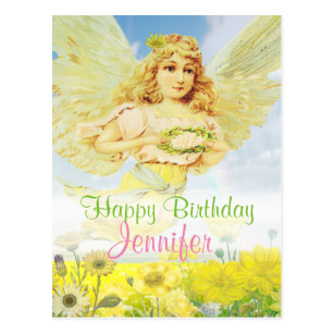 Invitations Faire Part Cartes Ange Joyeux Anniversaire Zazzle Fr