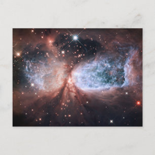 Carte Postale Ange de neige Hubble