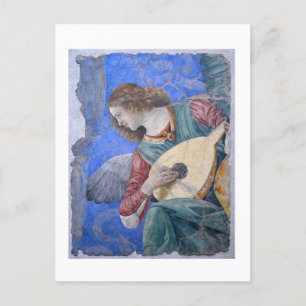 Carte Postale Ange de Noël Musicien Melozzo da Forli Vatican