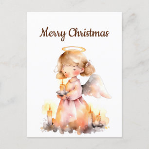 Carte Postale Ange de Noël pour la bénédiction de la joie