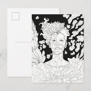 Carte Postale Ange déchu