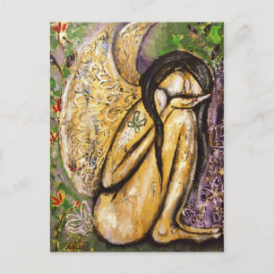 Carte postale Ange des ailes sensibles