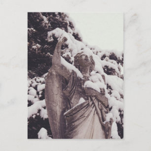Carte Postale Ange d'hiver