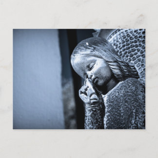Carte Postale Ange en train de pleurer