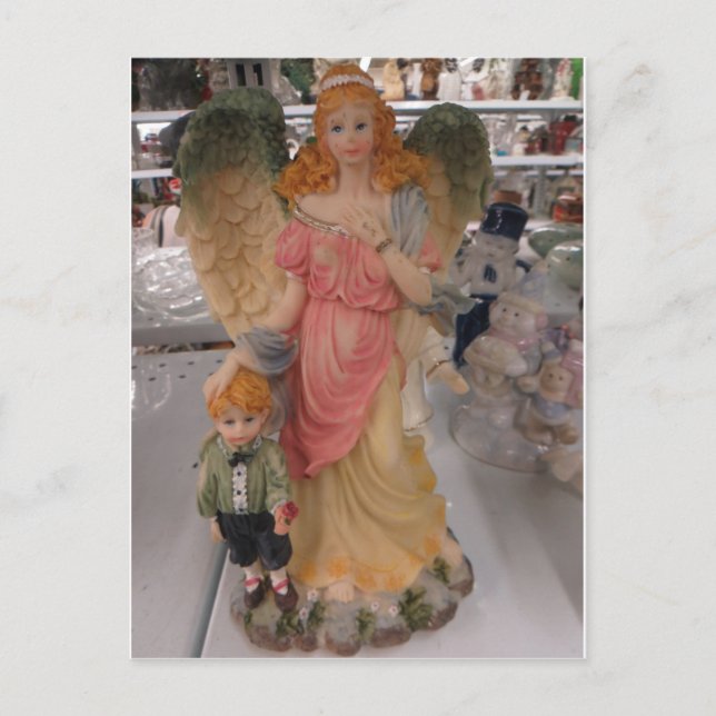 Carte Postale Ange et enfant (Devant)