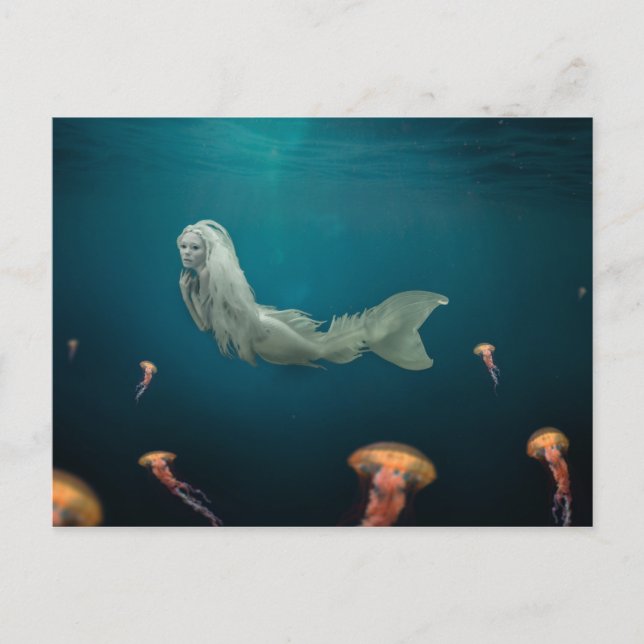 Carte Postale Ange marin profond (Devant)