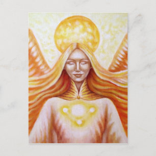 Carte Postale Ange solaire 01 (détail)