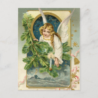Carte postale - Angel À feuillage persistant