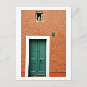 Carte Postale Angel à la fenêtre, Culross, Écosse