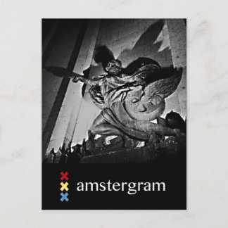 Carte Postale Angel Amstergram