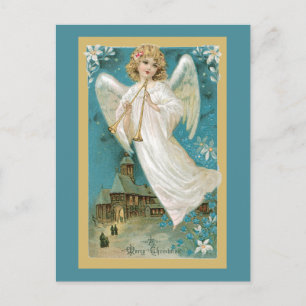 Carte Postale Angel avec cornes