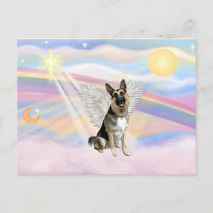 Carte Postale Angel berger allemand (3)