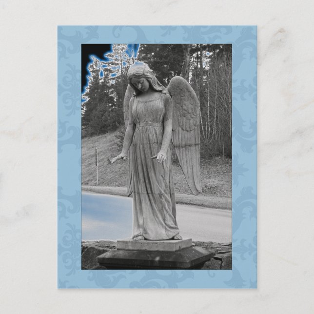 Carte Postale Angel bleu 17 (Devant)