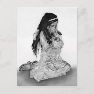 Carte postale Angel Bunny