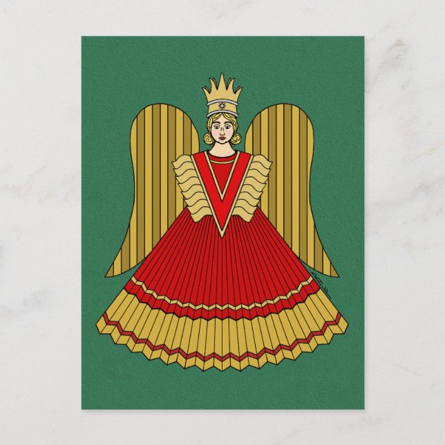 Carte Postale Angel de Noël de Nuremberg (Devant)