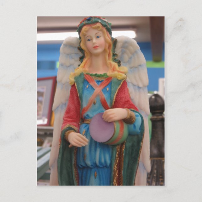 Carte Postale Angel de tambour (Devant)