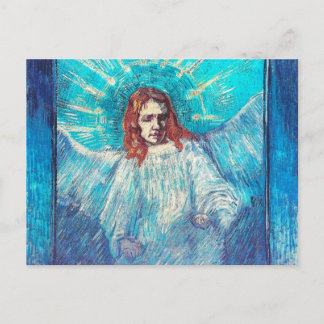 Carte Postale Angel demi-figure (après Rembrandt) Van Gogh Fine