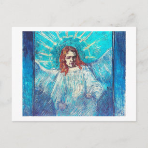 Carte Postale Angel demi-figure (après Rembrandt) Van Gogh Fine