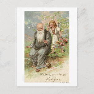 Carte Postale Angel et père Heure n° 1