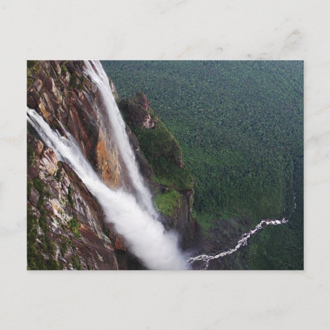 Carte postale Angel Falls, Venezuela (Devant)