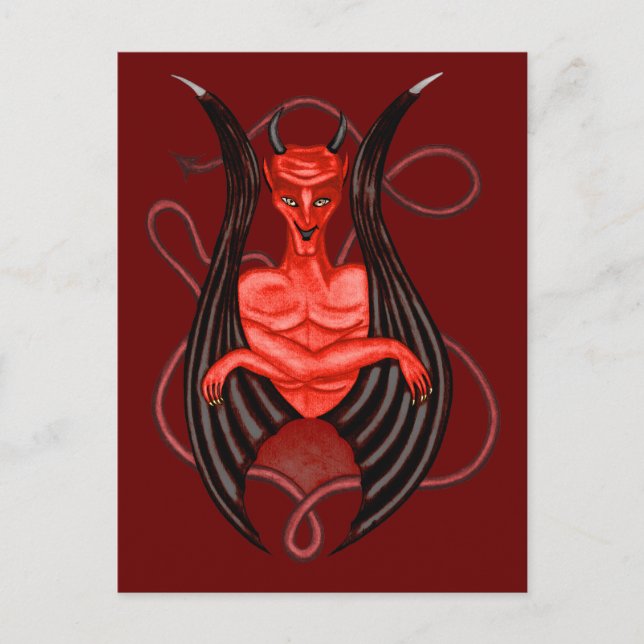 Carte Postale Angel foncé (Devant)